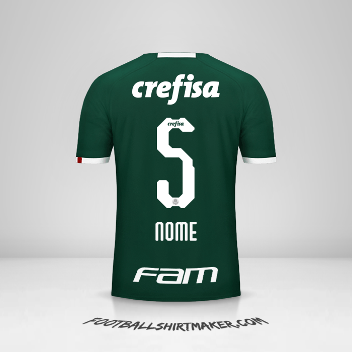 Maglia Palmeiras 2019 -  nome - 5