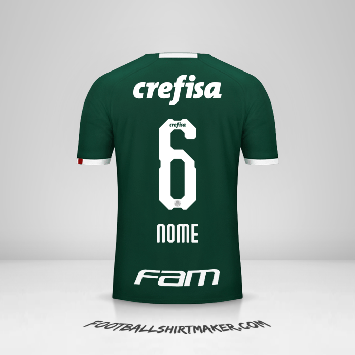 Maglia Palmeiras 2019 -  nome - 6