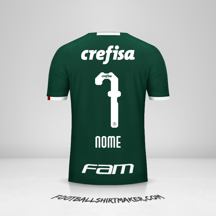 Maglia Palmeiras 2019 -  nome - 7