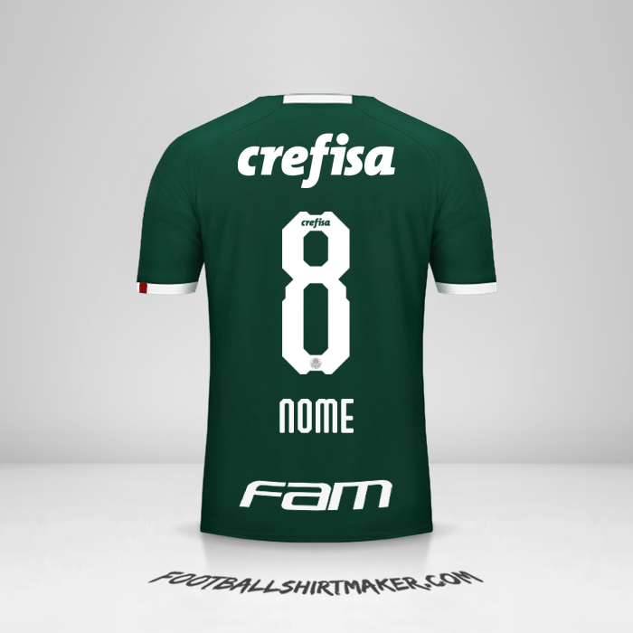 Camisa Palmeiras 2019 -  nome - 8