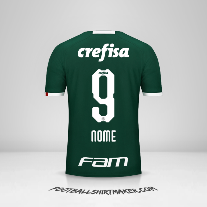 Maglia Palmeiras 2019 -  nome - 9