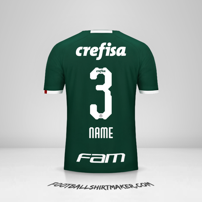 Shirt Palmeiras 2019 -  name - 3
