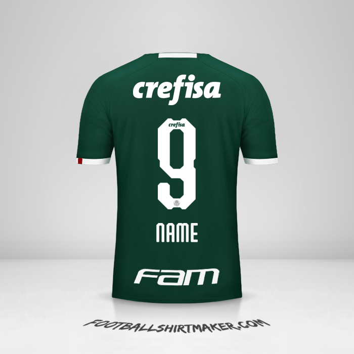 Shirt Palmeiras 2019 -  name - 9