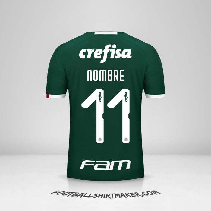Jersey Palmeiras Libertadores 2019 -  nombre - 11