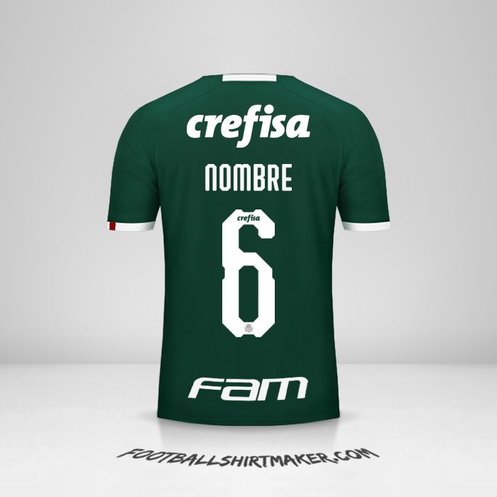 Camiseta Palmeiras Libertadores 2019 -  nombre - 6