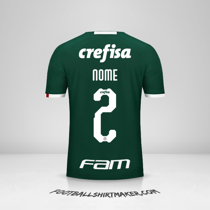 Maglia Palmeiras Libertadores 2019 -  nome - 2