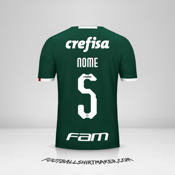 Camisa Palmeiras Libertadores 2019 -  nome - 5