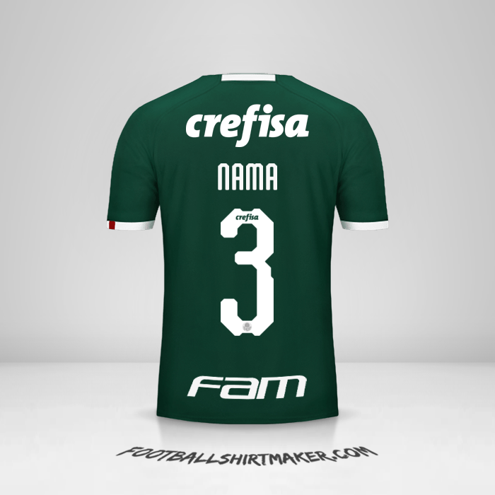 Jersey Palmeiras Libertadores 2019 -  nama - 3