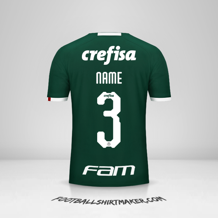 Trikot Palmeiras Libertadores 2019 -  name - 3