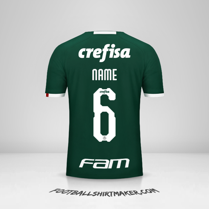Jersey Palmeiras Libertadores 2019 -  name - 6