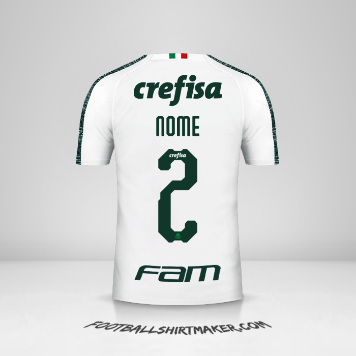 Maglia Palmeiras Libertadores 2019 Seconda -  nome - 2