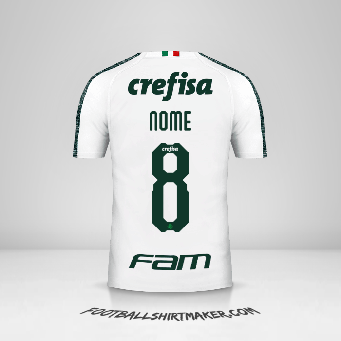 Maglia Palmeiras Libertadores 2019 Seconda -  nome - 8