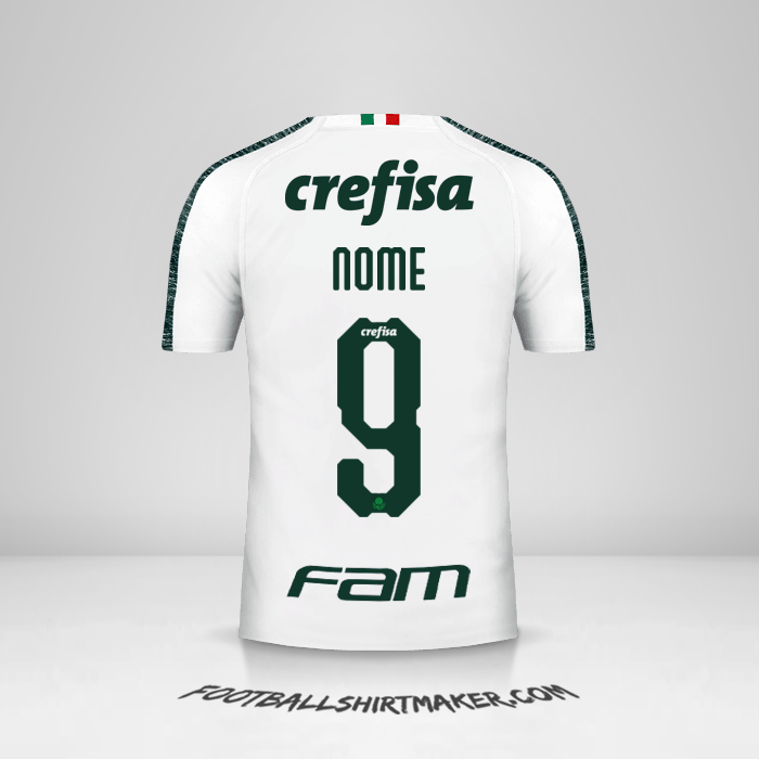 Maglia Palmeiras Libertadores 2019 Seconda -  nome - 9