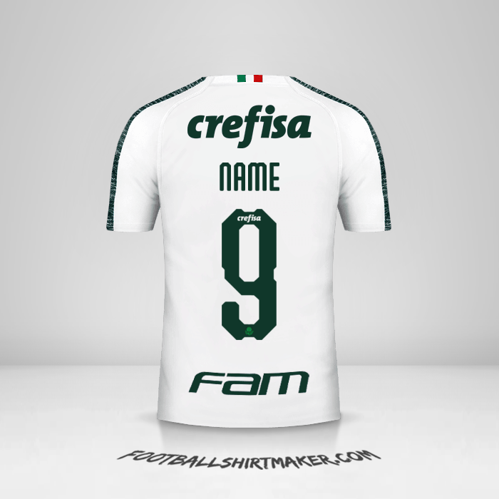 Jersey Palmeiras Libertadores 2019 Away -  name - 9