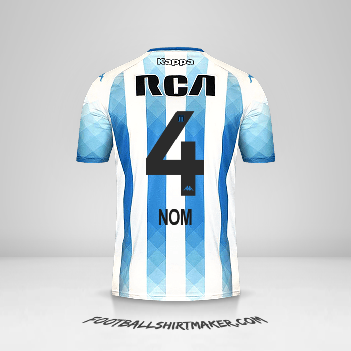Maillot Racing Club 2019 -  nom - 4