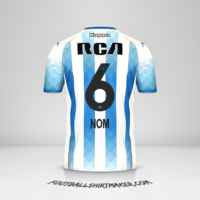 Maillot Racing Club 2019 -  nom - 6