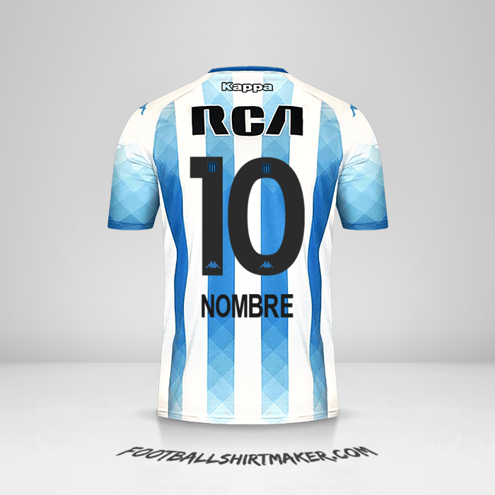 Jersey Racing Club 2019 -  nombre - 10