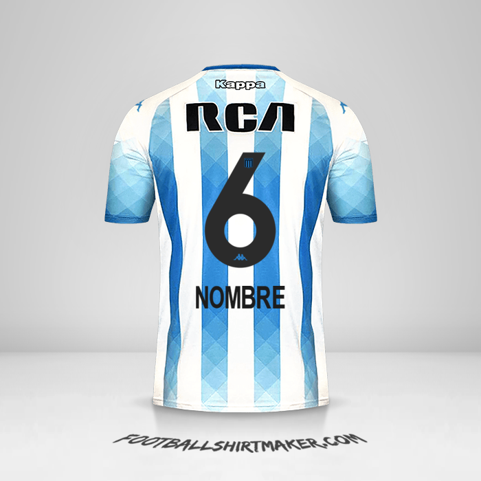 Jersey Racing Club 2019 -  nombre - 6