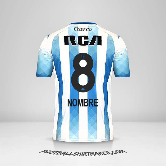 Jersey Racing Club 2019 -  nombre - 8