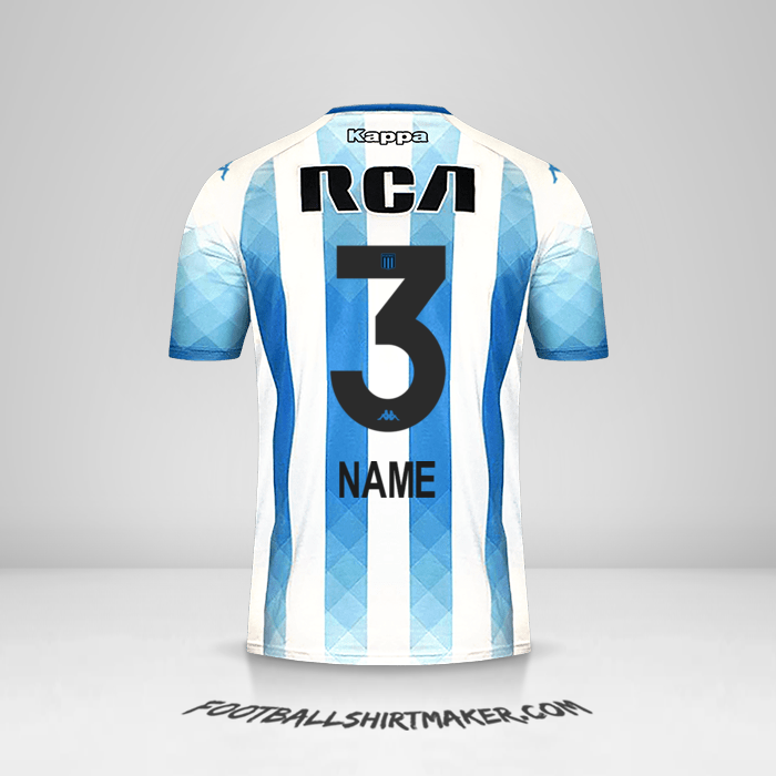 Trikot Racing Club 2019 -  name - 3
