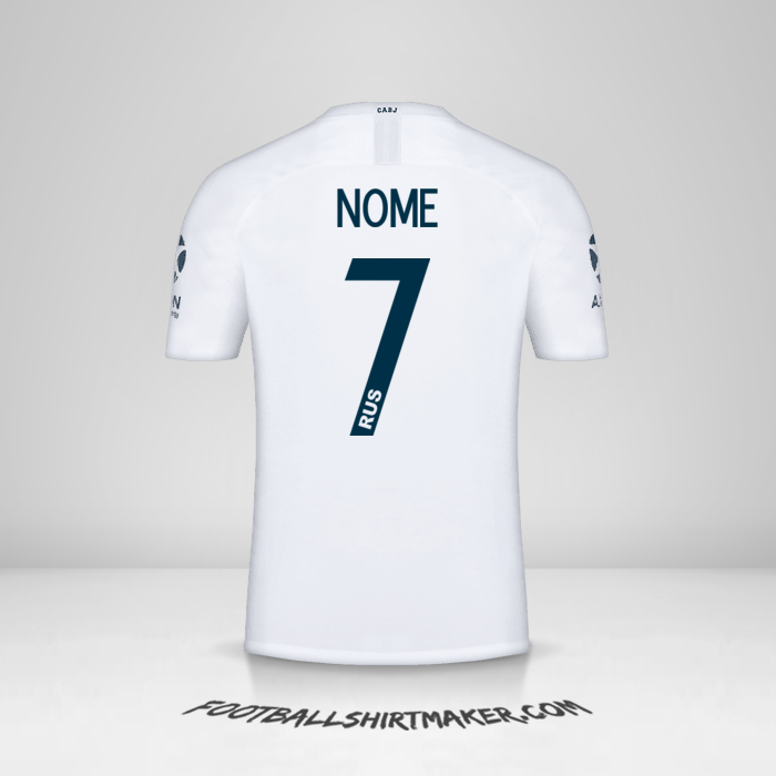 Camisa Boca Juniors Libertadores 2019 Alternativa -  nome - 7