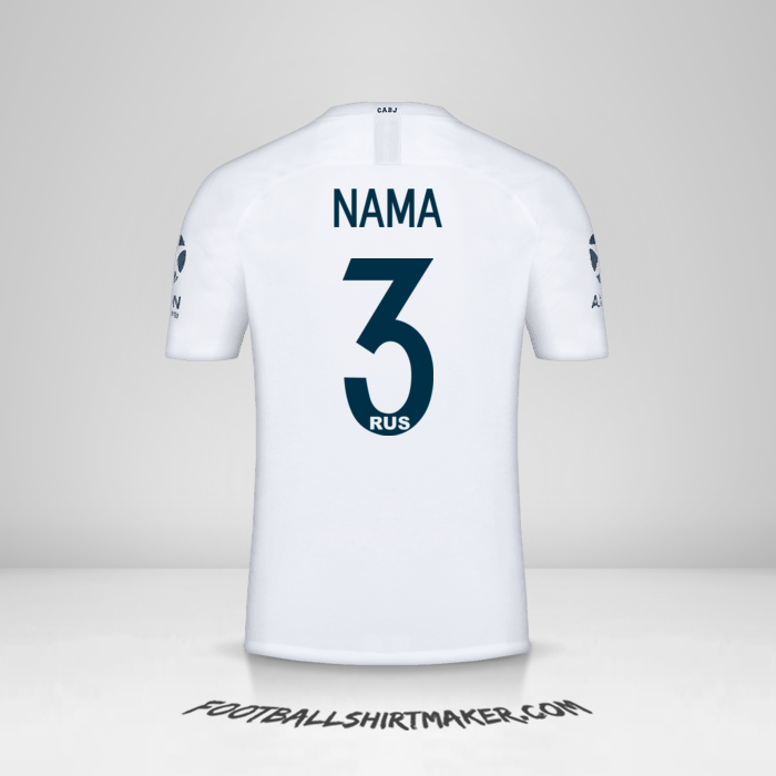 Jersey Boca Juniors Libertadores 2019 Alternatif -  nama - 3