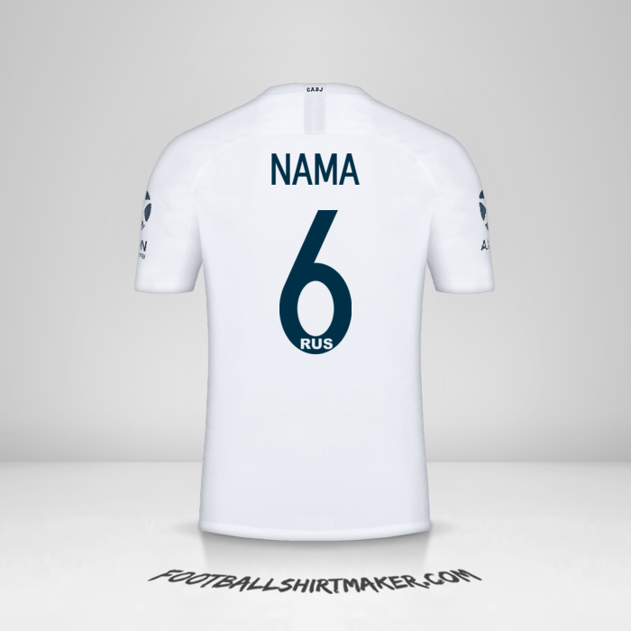 Jersey Boca Juniors Libertadores 2019 Alternatif -  nama - 6