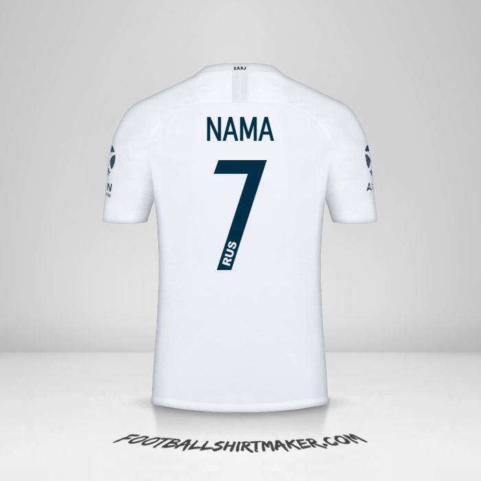 Jersey Boca Juniors Libertadores 2019 Alternatif -  nama - 7