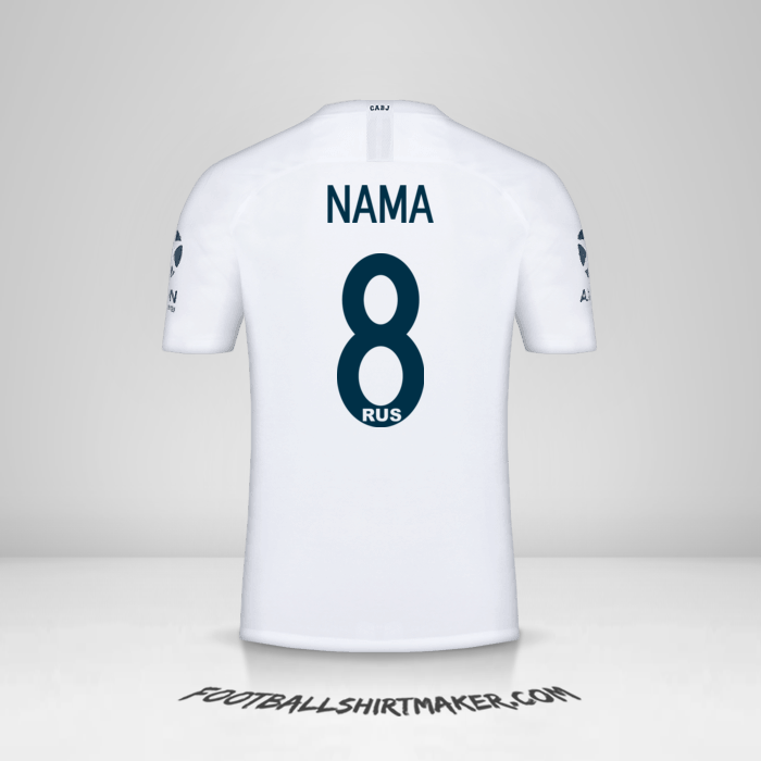 Jersey Boca Juniors Libertadores 2019 Alternatif -  nama - 8
