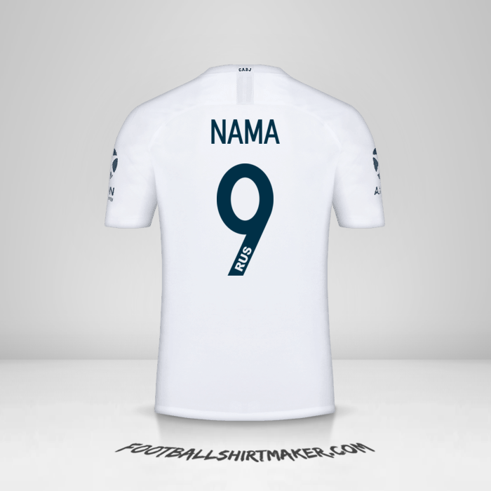 Jersey Boca Juniors Libertadores 2019 Alternatif -  nama - 9
