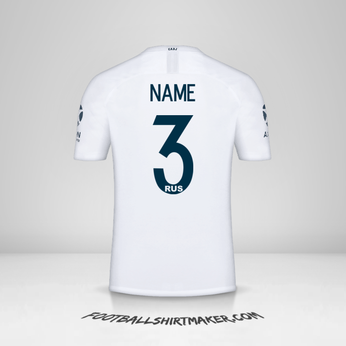 Trikot Boca Juniors Libertadores 2019 Auswärts -  name - 3
