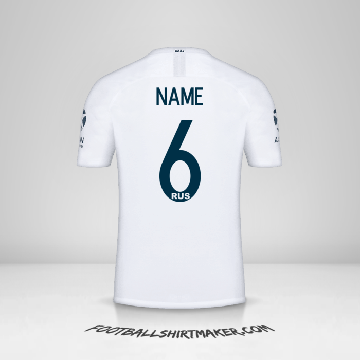 Trikot Boca Juniors Libertadores 2019 Auswärts -  name - 6