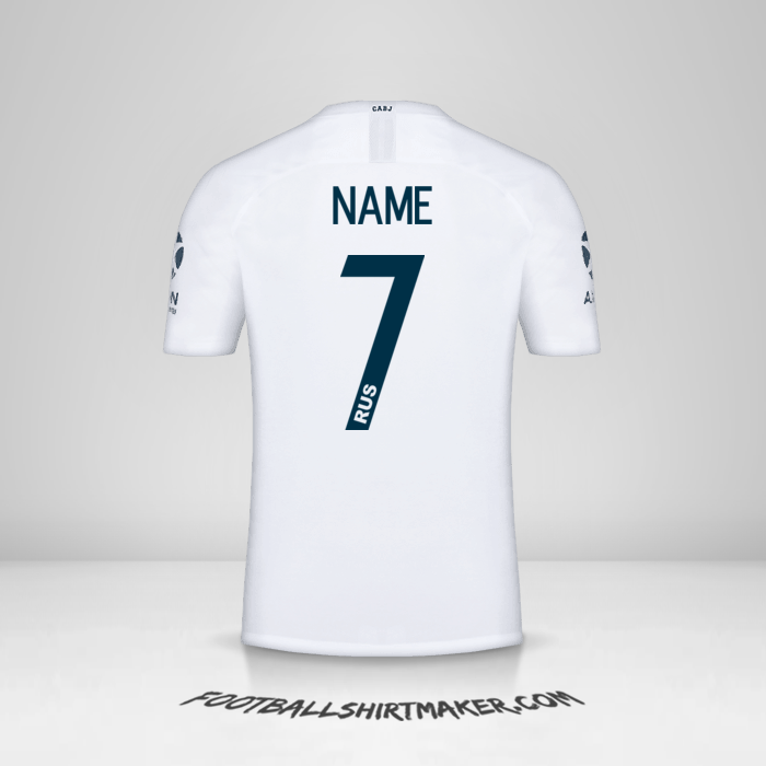 Trikot Boca Juniors Libertadores 2019 Auswärts -  name - 7