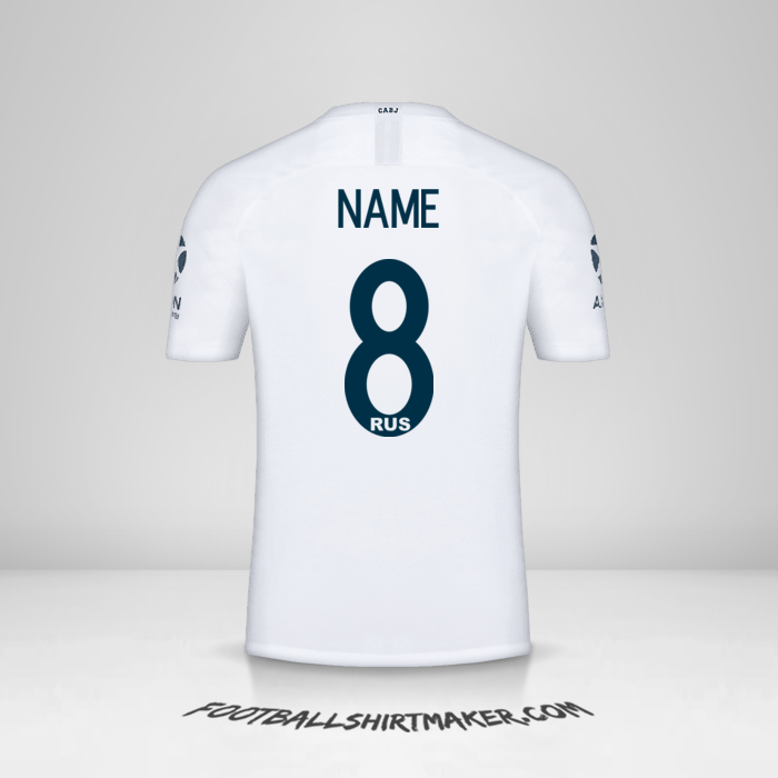Shirt Boca Juniors Libertadores 2019 Away -  name - 8