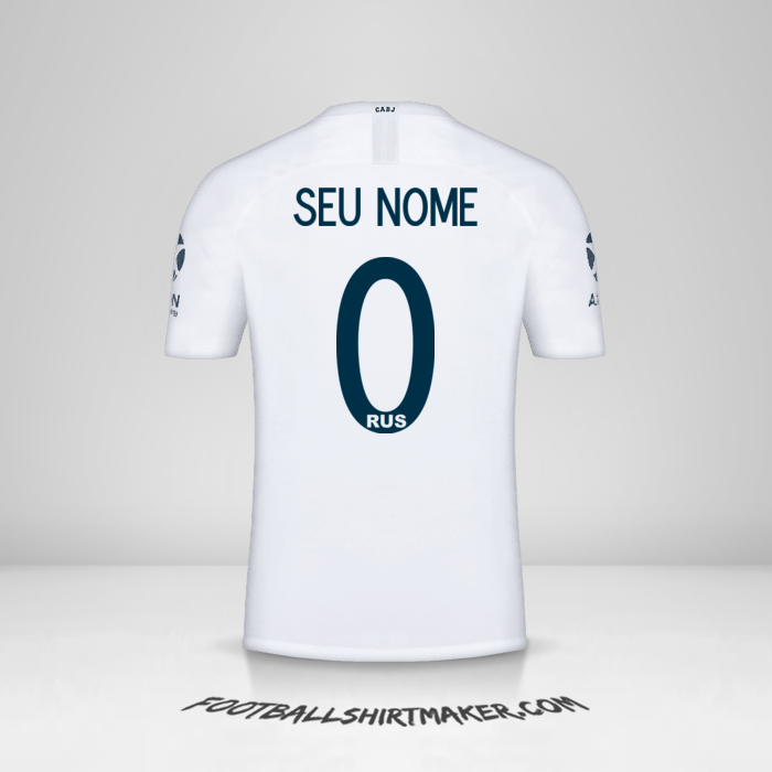 Camisa Boca Juniors Libertadores 2019 II -  seu nome - 0