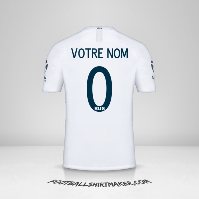Maillot Boca Juniors Libertadores 2019 II -  votre nom - 0