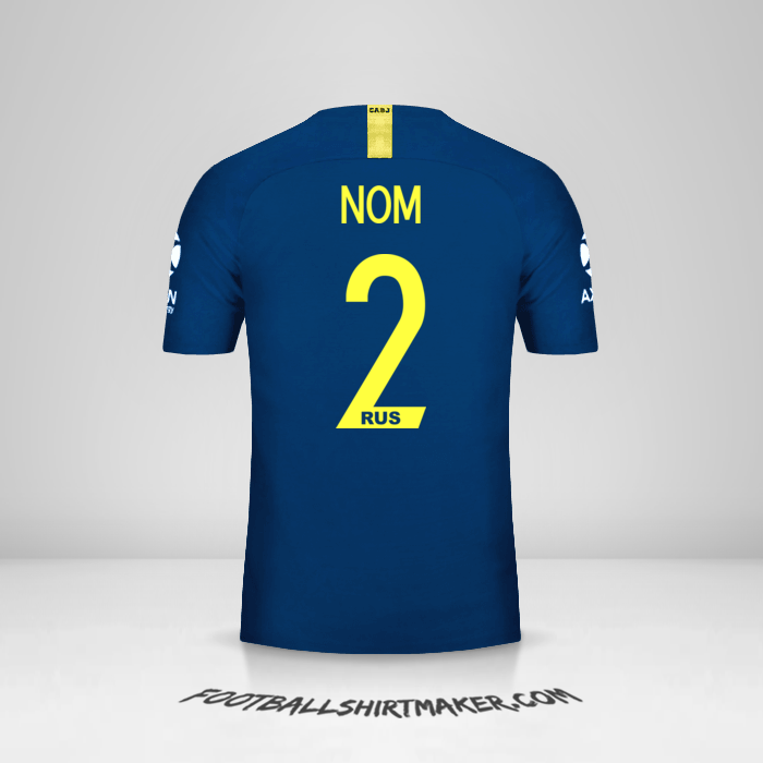 Maillot Boca Juniors Libertadores 2019 -  nom - 2