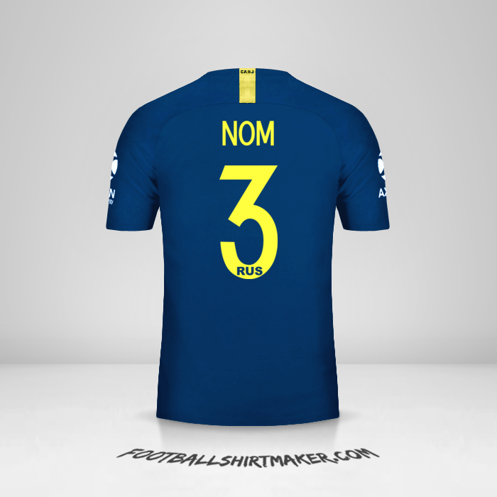 Maillot Boca Juniors Libertadores 2019 -  nom - 3