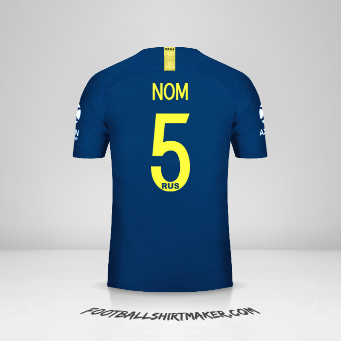 Maillot Boca Juniors Libertadores 2019 -  nom - 5