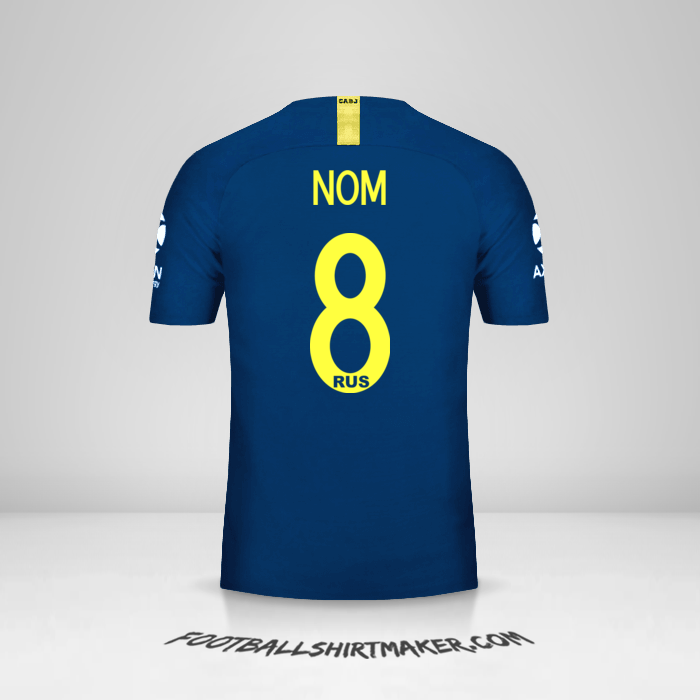 Maillot Boca Juniors Libertadores 2019 -  nom - 8