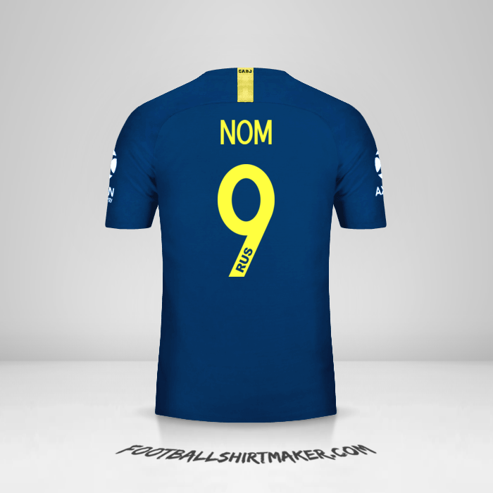 Maillot Boca Juniors Libertadores 2019 -  nom - 9