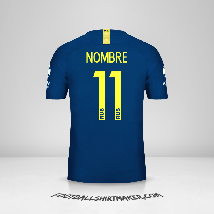 Jersey Boca Juniors Libertadores 2019 -  nombre - 11