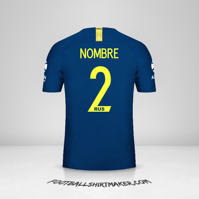 Camiseta Boca Juniors Libertadores 2019 -  nombre - 2