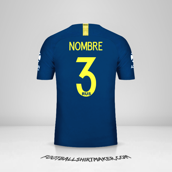 Jersey Boca Juniors Libertadores 2019 -  nombre - 3