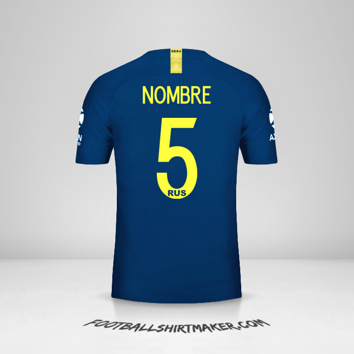 Jersey Boca Juniors Libertadores 2019 -  nombre - 5