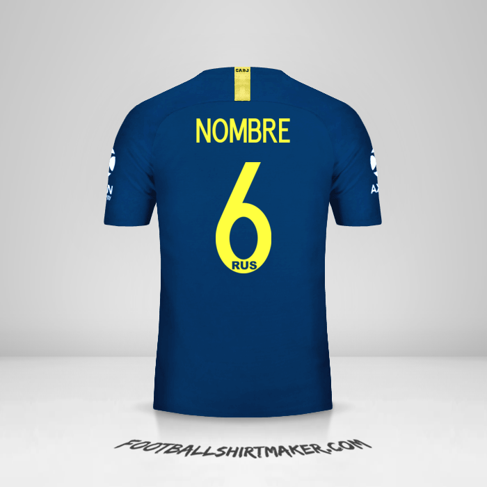 Jersey Boca Juniors Libertadores 2019 -  nombre - 6