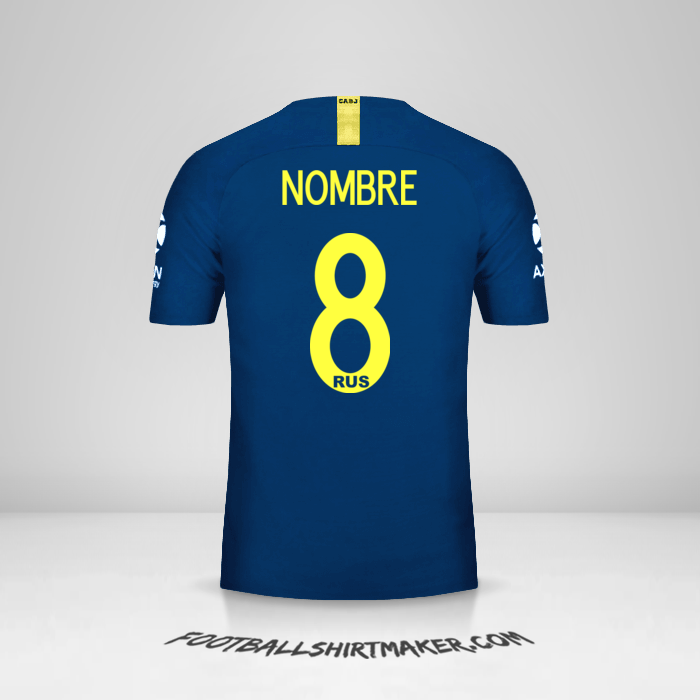 Jersey Boca Juniors Libertadores 2019 -  nombre - 8