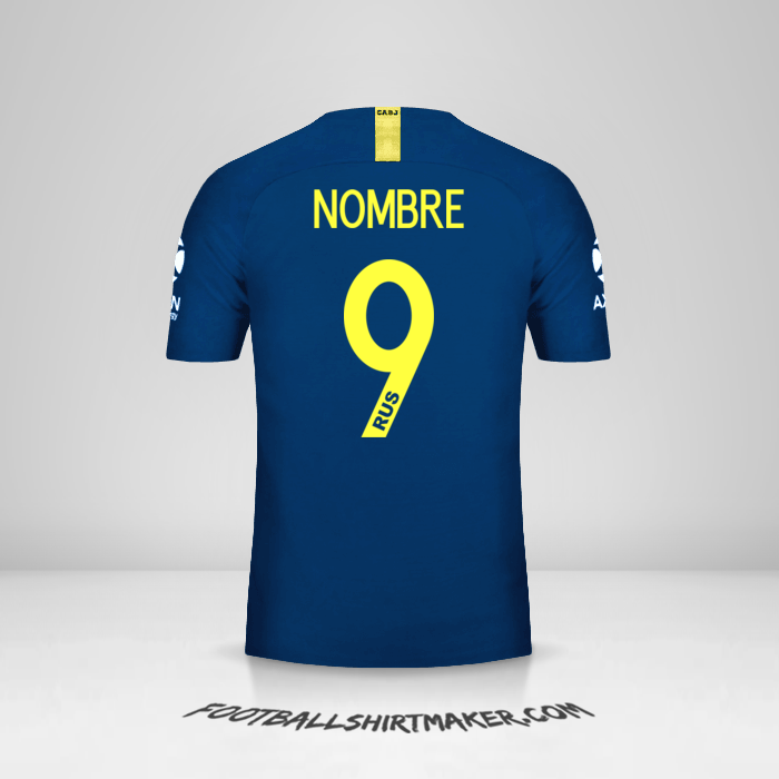 Camiseta Boca Juniors Libertadores 2019 -  nombre - 9