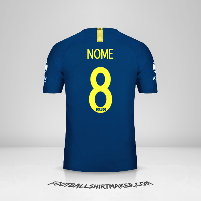 Camisa Boca Juniors Libertadores 2019 -  nome - 8