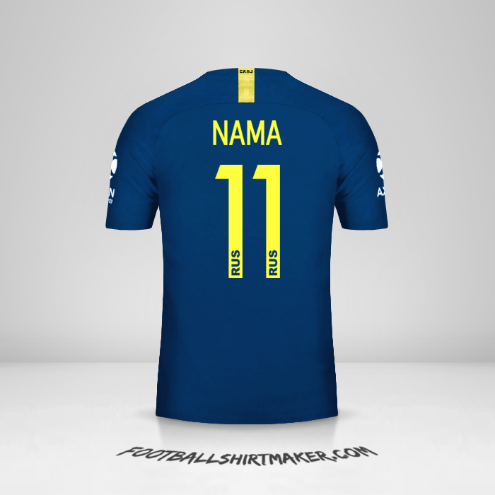 Jersey Boca Juniors Libertadores 2019 -  nama - 11